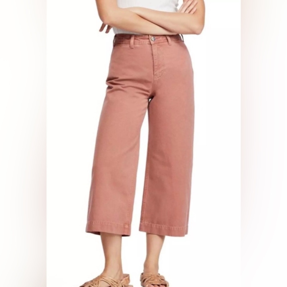Free People We The Free Patty Wide Leg Crop Pants 27